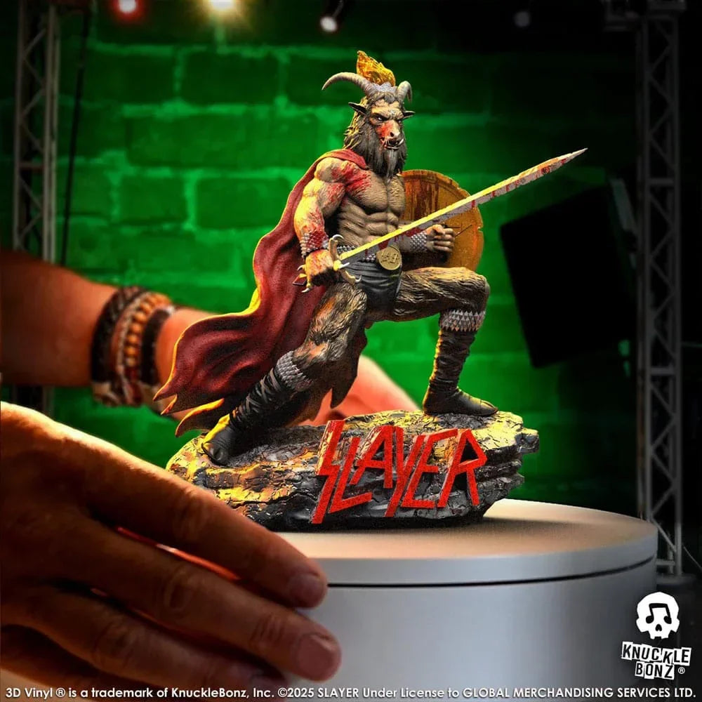 Slayer 3D Vinyl Figur Show No Mercy Minotaur 22 cm - Unik Samlarfigur Knucklebonz