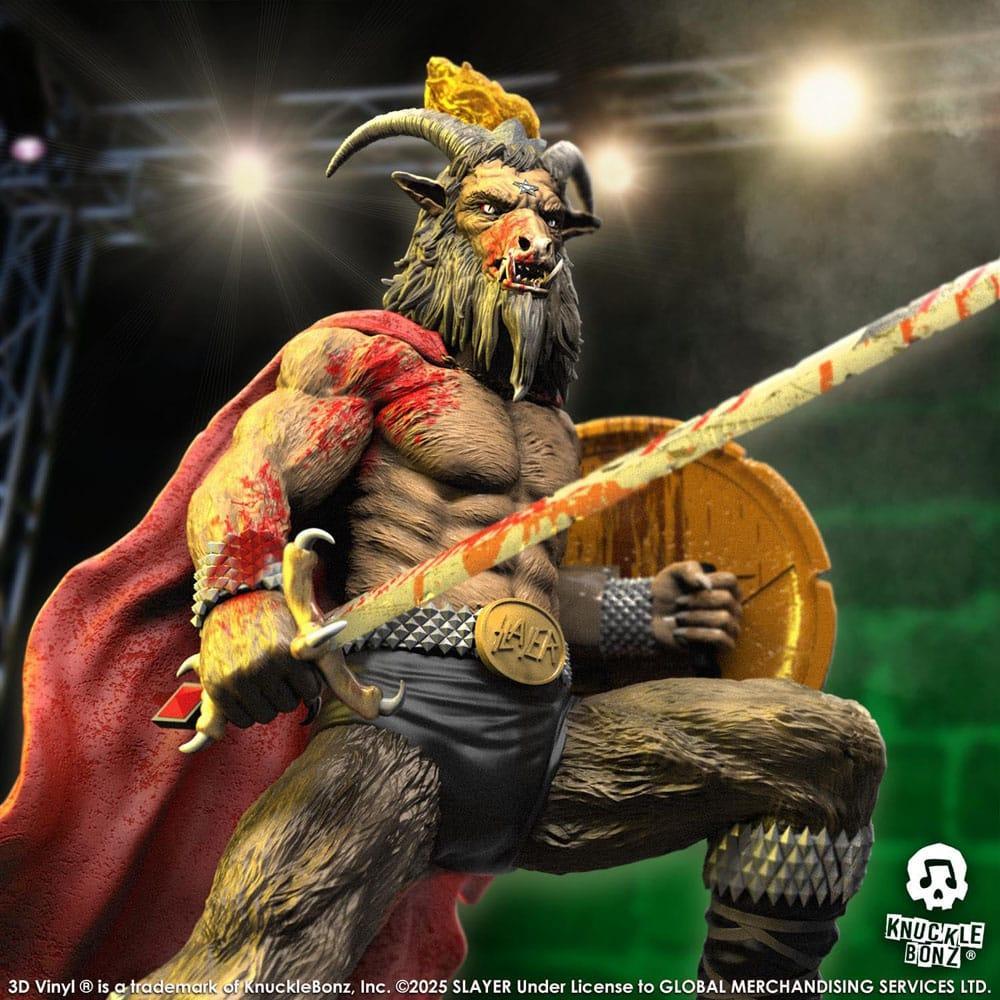 Slayer 3D Vinyl Figur Show No Mercy Minotaur 22 cm - Unik Samlarfigur Knucklebonz