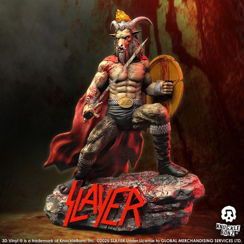 Slayer 3D Vinyl Figur Show No Mercy Minotaur 22 cm - Unik Samlarfigur Knucklebonz