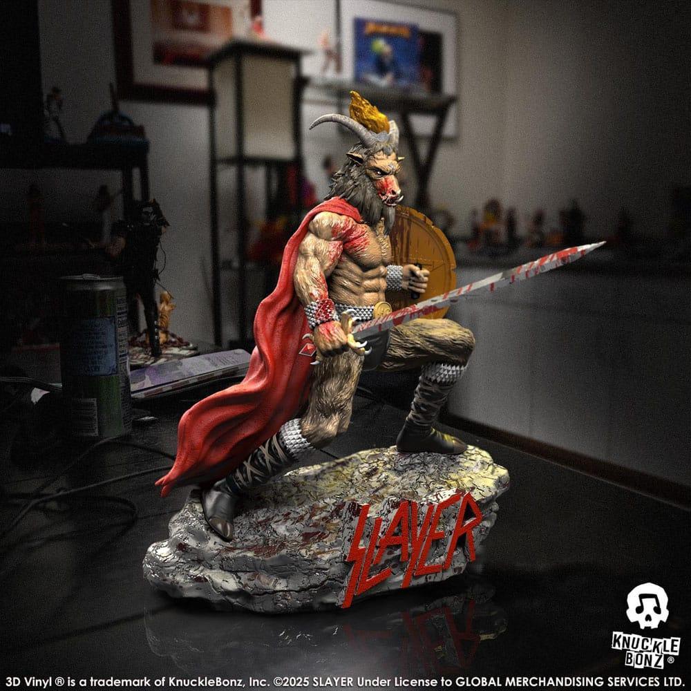 Slayer 3D Vinyl Figur Show No Mercy Minotaur 22 cm - Unik Samlarfigur Knucklebonz