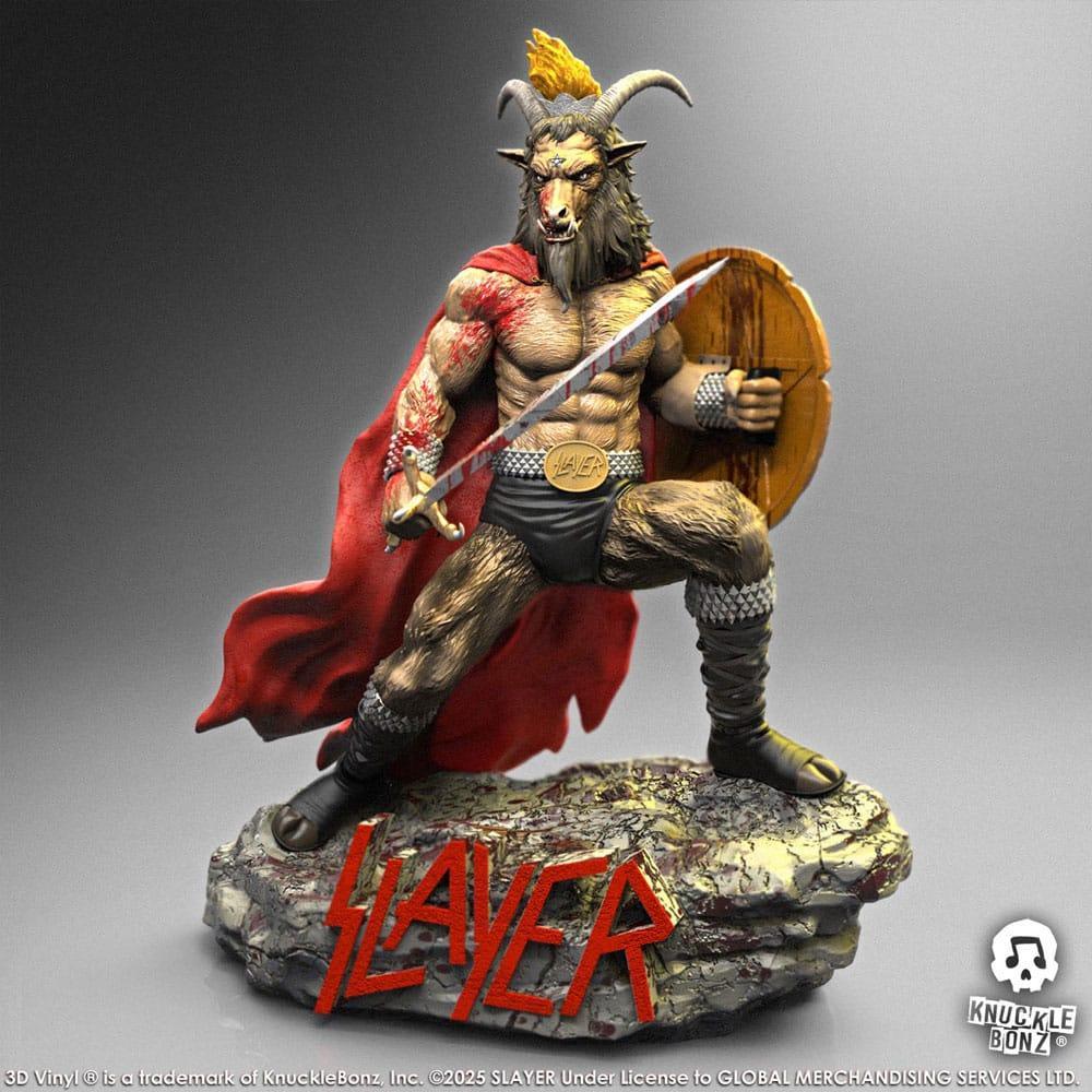 Slayer 3D Vinyl Figur Show No Mercy Minotaur 22 cm - Unik Samlarfigur Knucklebonz