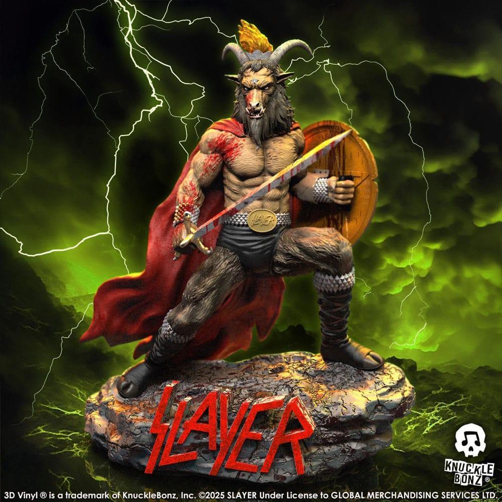 Slayer 3D Vinyl Figur Show No Mercy Minotaur 22 cm - Unik Samlarfigur Knucklebonz