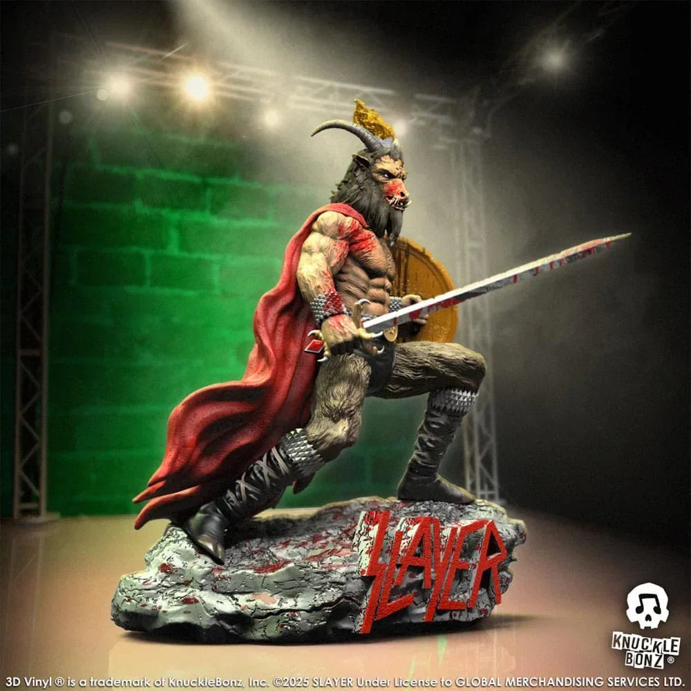 Slayer 3D Vinyl Figur Show No Mercy Minotaur 22 cm - Unik Samlarfigur Knucklebonz