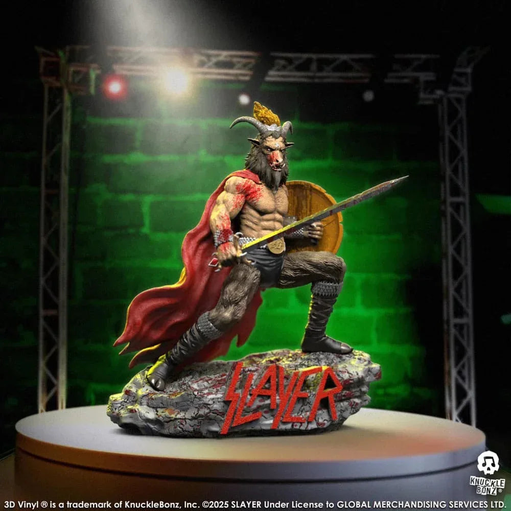 Slayer 3D Vinyl Figur Show No Mercy Minotaur 22 cm - Unik Samlarfigur Knucklebonz
