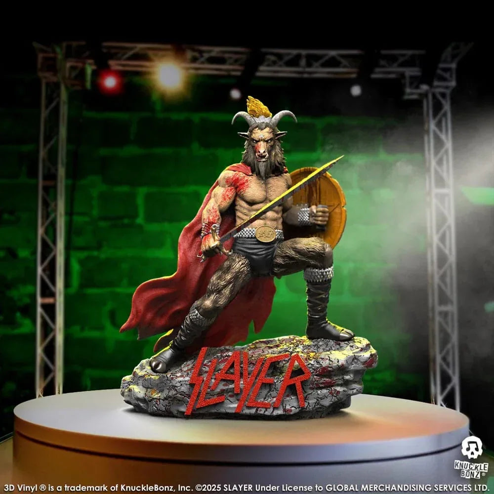 Slayer 3D Vinyl Figur Show No Mercy Minotaur 22 cm - Unik Samlarfigur Knucklebonz