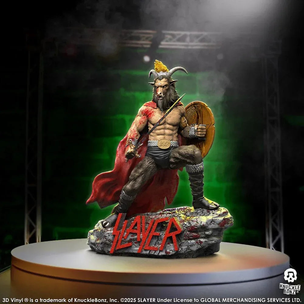 Slayer 3D Vinyl Figur Show No Mercy Minotaur 22 cm - Unik Samlarfigur Knucklebonz
