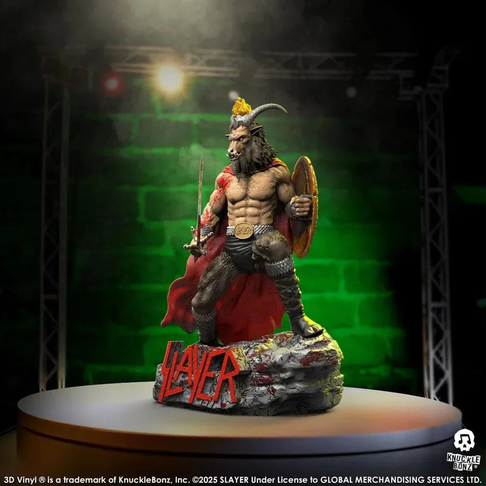 Slayer 3D Vinyl Figur Show No Mercy Minotaur 22 cm - Unik Samlarfigur Knucklebonz