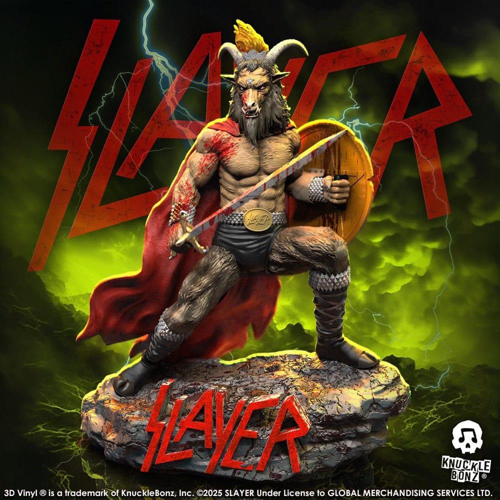 Slayer 3D Vinyl Figur Show No Mercy Minotaur 22 cm - Unik Samlarfigur Knucklebonz