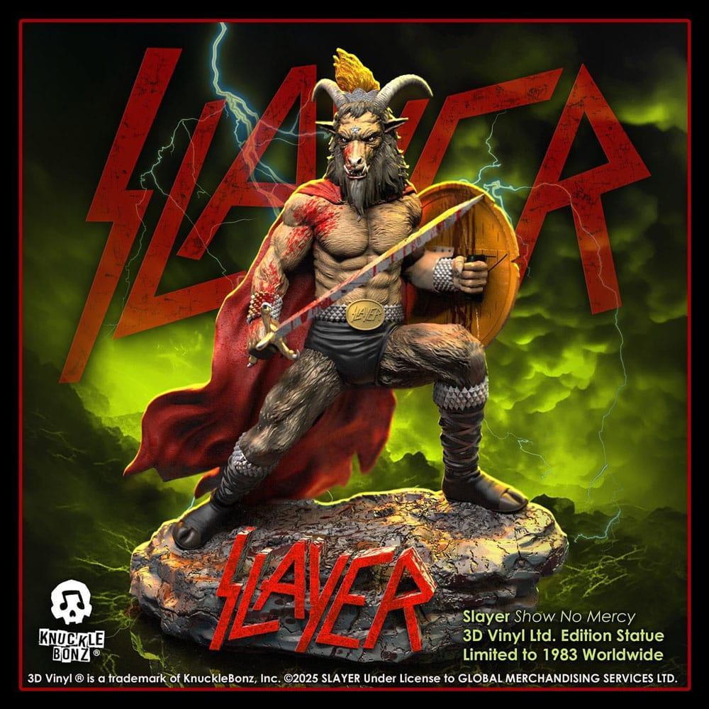 Slayer 3D Vinyl Figur Show No Mercy Minotaur 22 cm - Unik Samlarfigur Knucklebonz