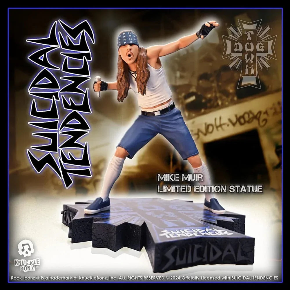 Suicidal Tendencies Rock Iconz Figur Mike Muir 22 cm Knucklebonz