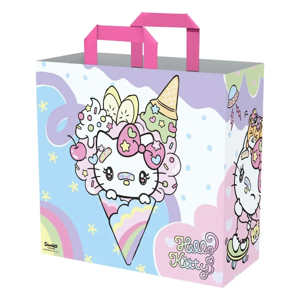Sanrio Hello Kitty Glassyr Tote Bag Konix