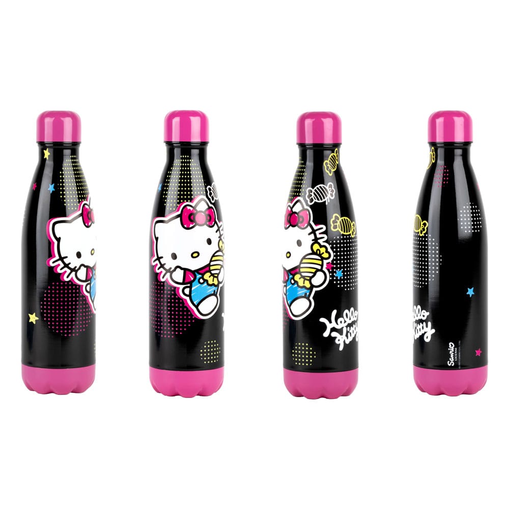 Sanrio Thermo Water Bottle Hello Kitty Candies 500ml Konix