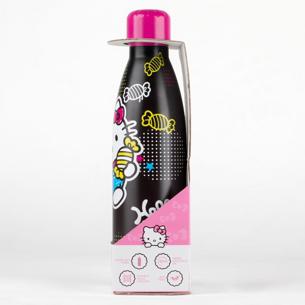 Sanrio Thermo Water Bottle Hello Kitty Candies 500ml Konix