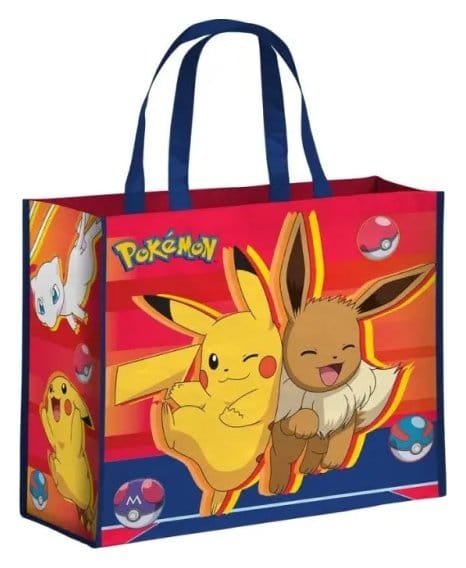 Pokémon Shopping Bag Starter – hållbar och rymlig shoppingväska med officiellt licensierat Pokémon-motiv