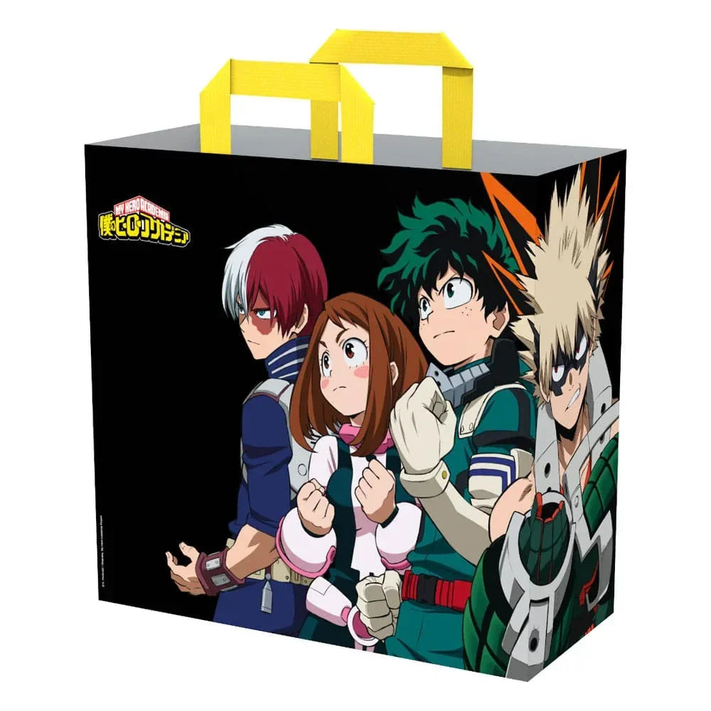 My Hero Academia Tote Bag Team - Högkvalitativ och Miljövänlig Konix