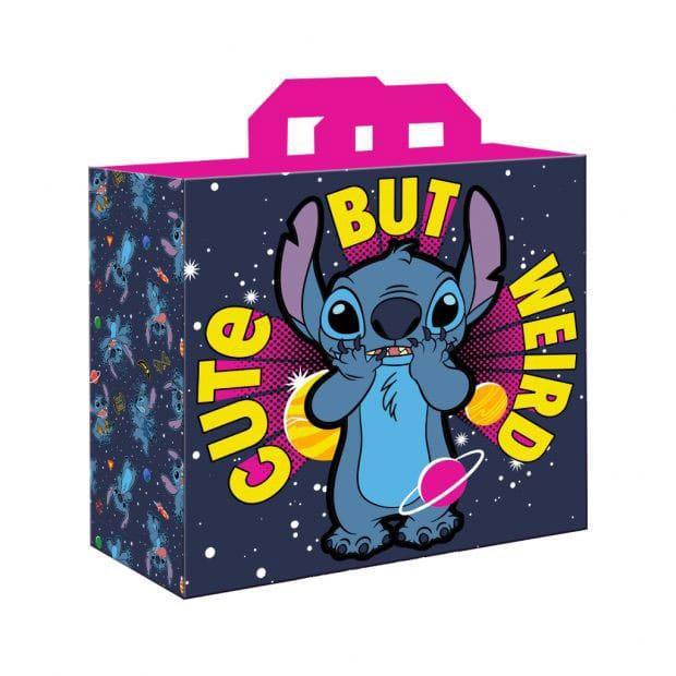 Lilo & Stitch Tote Bag - Stitch Söt Men Konstig Konix