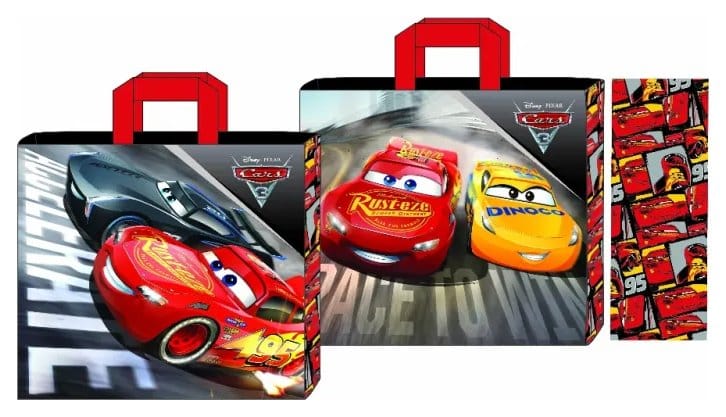 Shoppingväska Bilar Blixten McQueen Racing