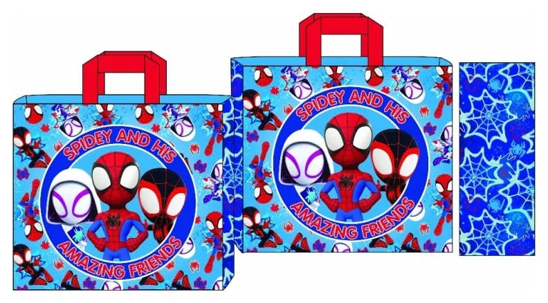 Spider-Man Shopping Bag Spidey - Rymlig och Hållbar Miljövänlig Shoppingväska