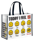 LEGO Shopping Bag Känslor – Stor, Hållbar och Miljövänlig Väska med Kultdesign