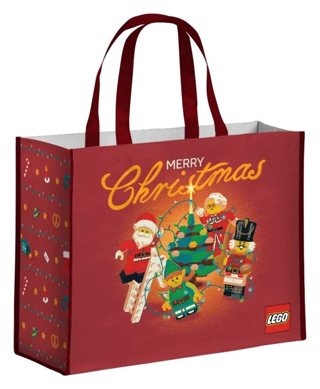 Lego Shopping Bag God Jul - Rymlig, Miljövänlig och Hållbar Shoppingväska