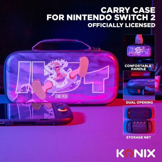 One Piece Carry Bag Switch 2 Lila Konix
