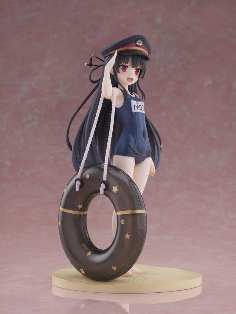 Maitetsu Last Run!! KoiKoi -Sakura- PVC-figur 1/6 Hachiroku School Swimsuit Ver. 23 cm