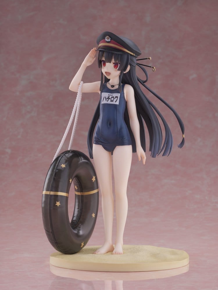 Maitetsu Last Run!! KoiKoi -Sakura- PVC-figur 1/6 Hachiroku School Swimsuit Ver. 23 cm