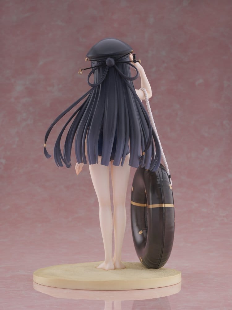 Maitetsu Last Run!! KoiKoi -Sakura- PVC-figur 1/6 Hachiroku School Swimsuit Ver. 23 cm