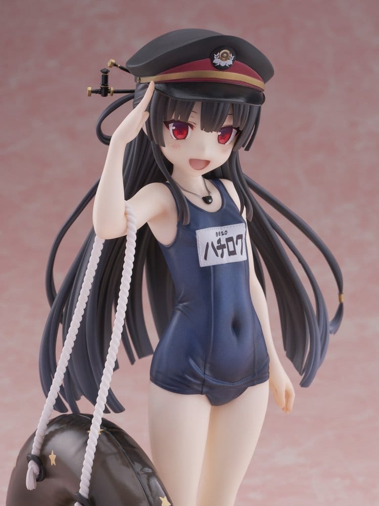 Maitetsu Last Run!! KoiKoi -Sakura- PVC-figur 1/6 Hachiroku School Swimsuit Ver. 23 cm