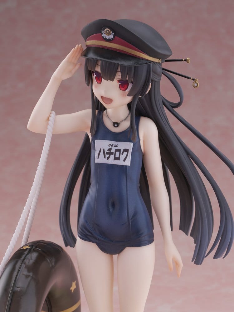 Maitetsu Last Run!! KoiKoi -Sakura- PVC-figur 1/6 Hachiroku School Swimsuit Ver. 23 cm