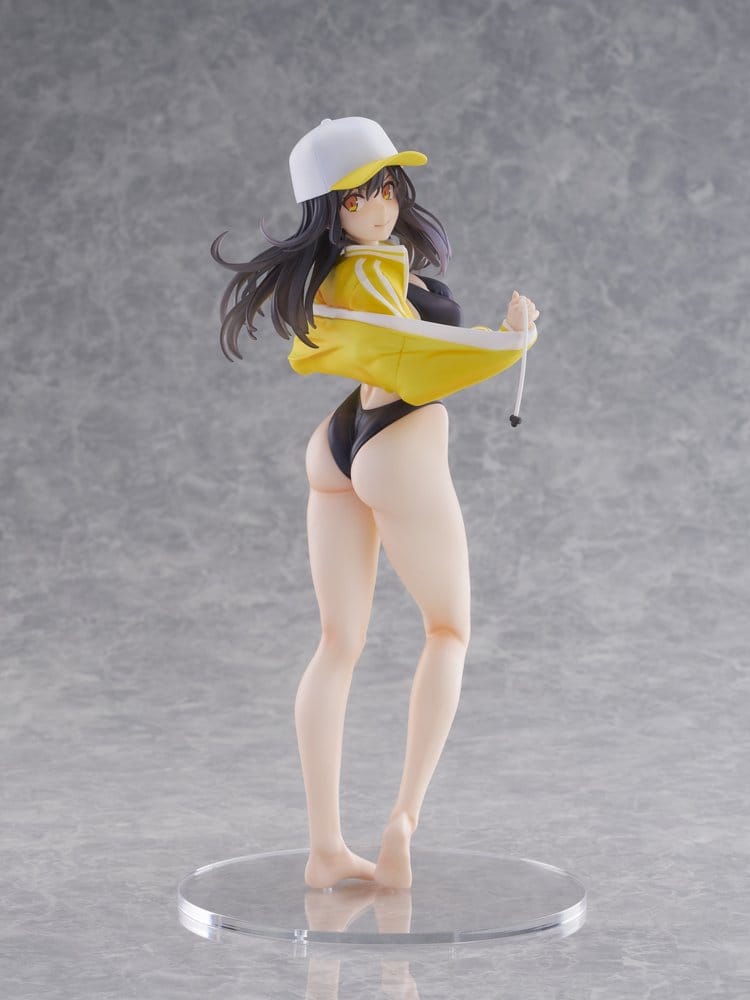 KoiKoi Sakura PVC Figure 1/6 Kyou kara Suieibu Komon no Tama-chan Sensei 27 cm