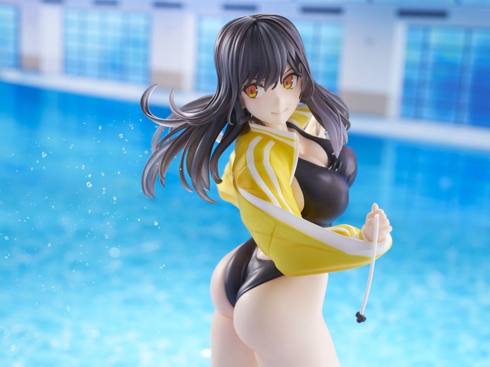 KoiKoi Sakura PVC Figure 1/6 Kyou kara Suieibu Komon no Tama-chan Sensei 27 cm