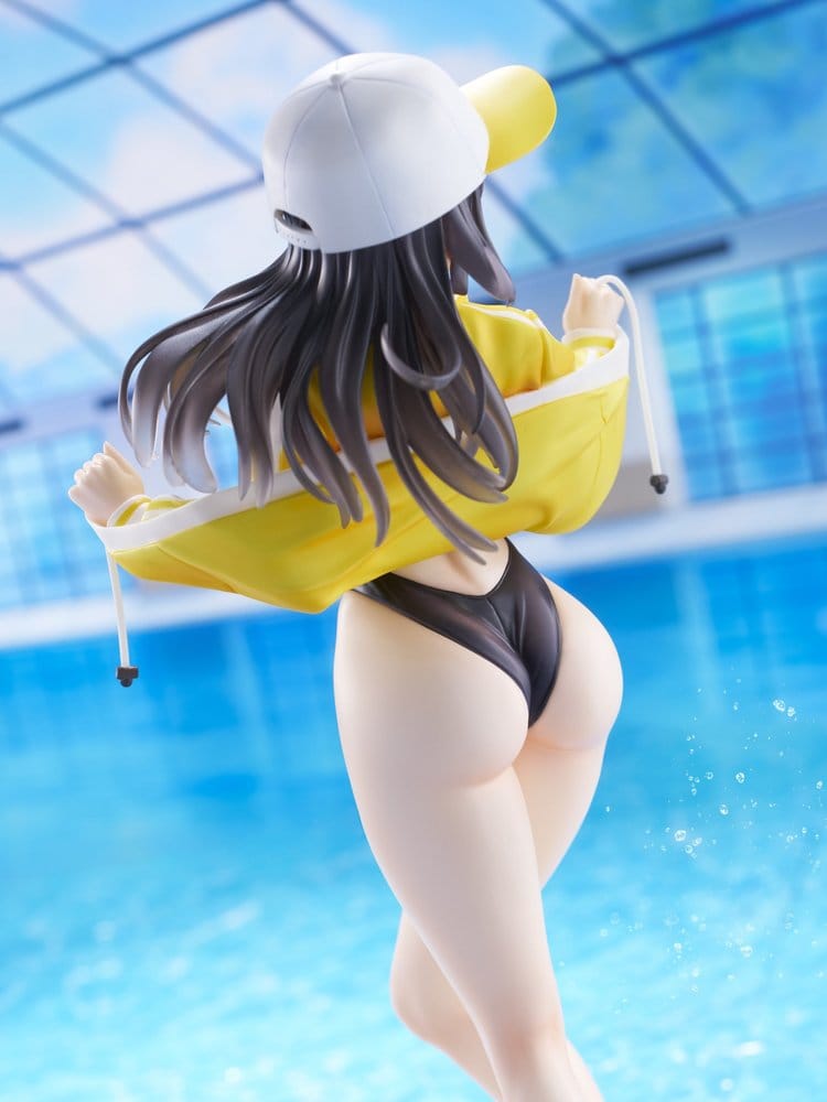 KoiKoi Sakura PVC Figure 1/6 Kyou kara Suieibu Komon no Tama-chan Sensei 27 cm