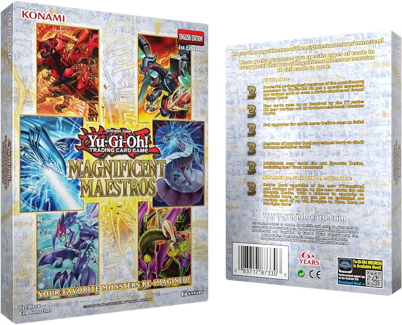 Yu-Gi-Oh! TCG Magnificent Maestros Pack *English Version*