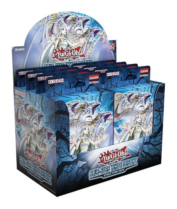 Yu-Gi-Oh! TCG Strukturdeck: Blue-Eyes White Destiny Display (8) *Engelsk Version* Konami