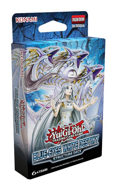 Yu-Gi-Oh! TCG Strukturdeck: Blue-Eyes White Destiny Display (8) *Engelsk Version* Konami
