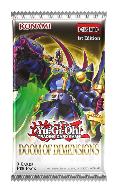 Yu-Gi-Oh! TCG Doom of Dimensions Booster Display (24) - Engelska Versionen Konami