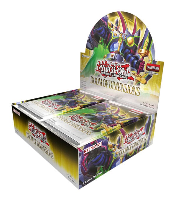 Yu-Gi-Oh! TCG Doom of Dimensions Booster Display (24) - Engelska Versionen Konami