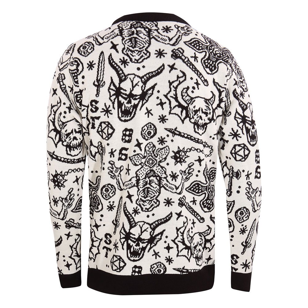 Stranger Things Sweatshirt Christmas Jumper Collage Storlek M Heroes Inc