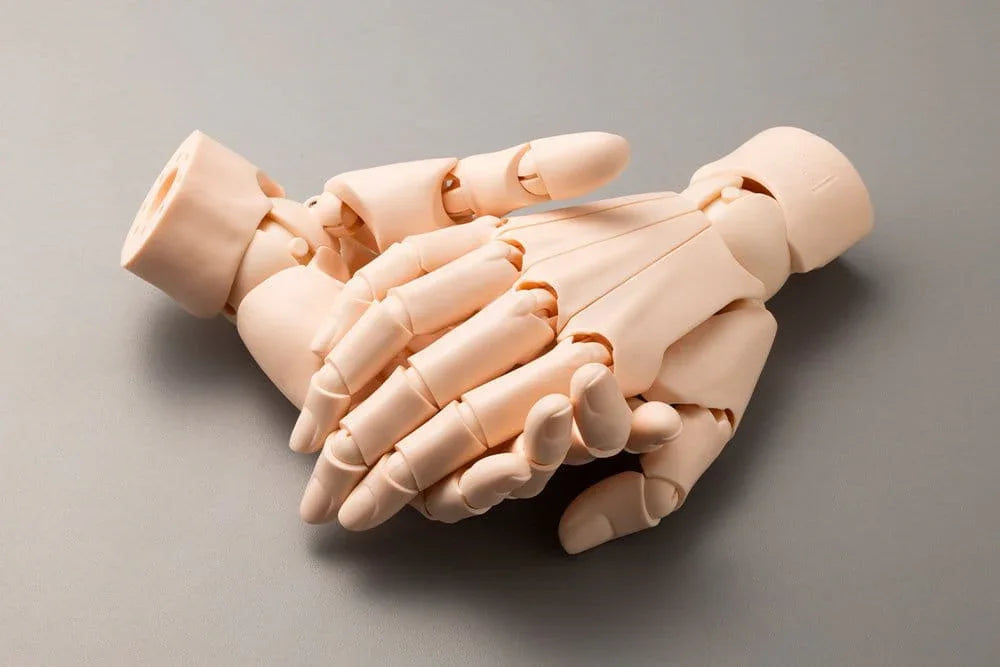 Takahiro Kagami PVC Artist Support Item Hand 1/1 Modell/R Ljusorange 21 cm Kotobukiya