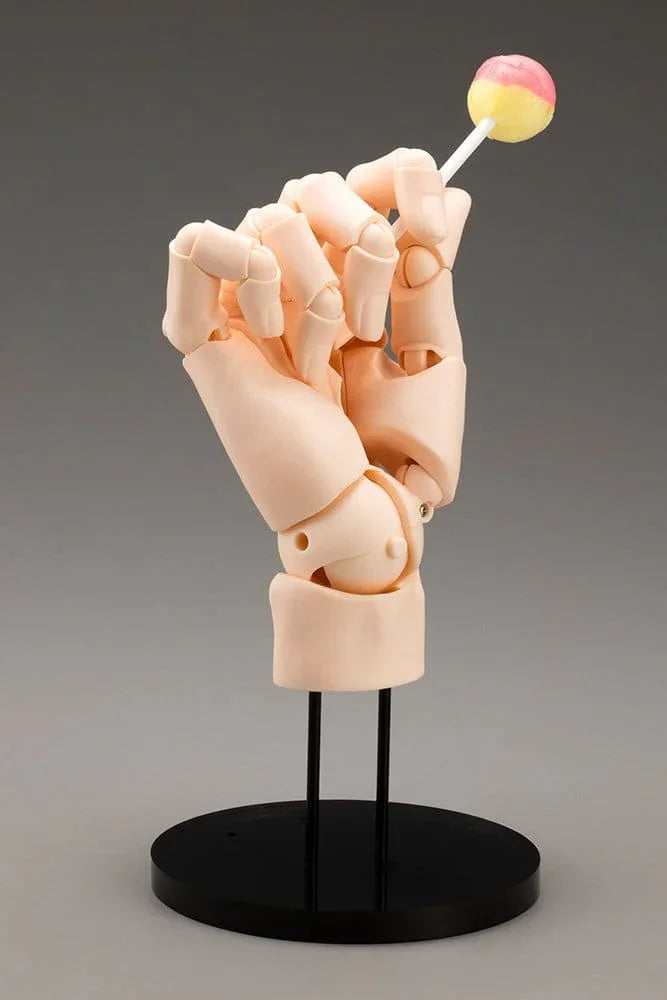 Takahiro Kagami PVC Artist Support Item Hand 1/1 Modell/R Ljusorange 21 cm Kotobukiya