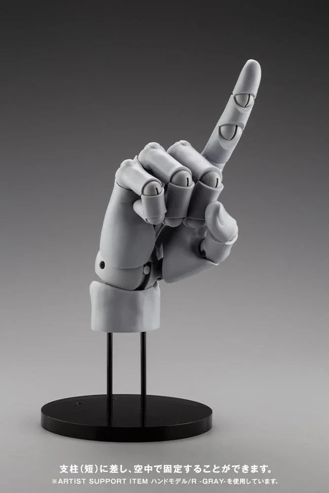 Takahiro Kagami PVC Artist Support Item Hand 1/1 Modell/R Ljusorange 21 cm Kotobukiya