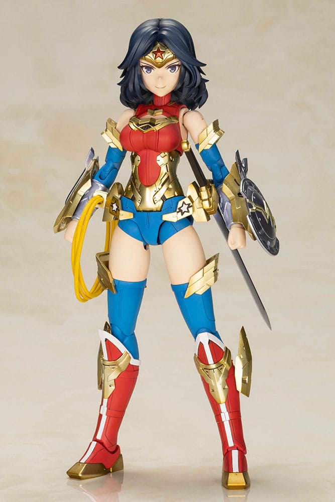 DC Comics Cross Frame Girl Plastikkit Wonder Woman Humikane Shimada Ver. 16 cm Kotobukiya