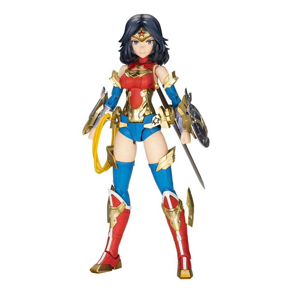DC Comics Cross Frame Girl Plastikkit Wonder Woman Humikane Shimada Ver. 16 cm Kotobukiya