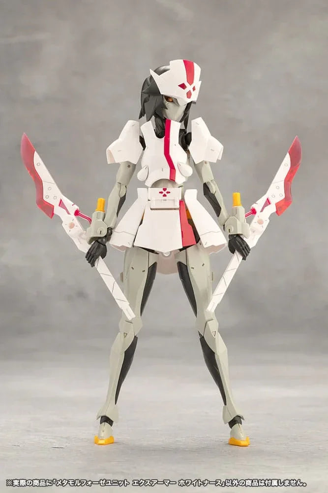 Unlimited Universe Megalomaria Model Kit Metamorphose Unit Exarmor White Nurse 16 cm Kotobukiya