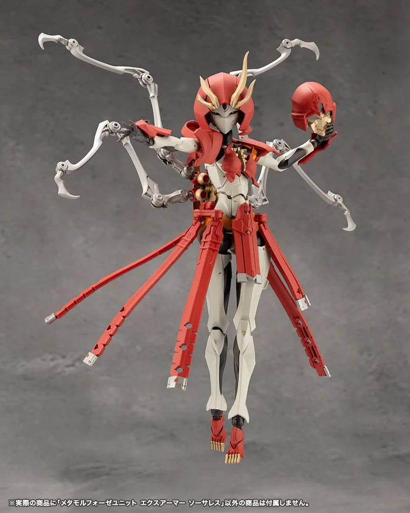 Megalomaria Unlimited Universe Modellkit Tillbehörsset Metamorphose Enhet Exarmor Sorceress Kotobukiya