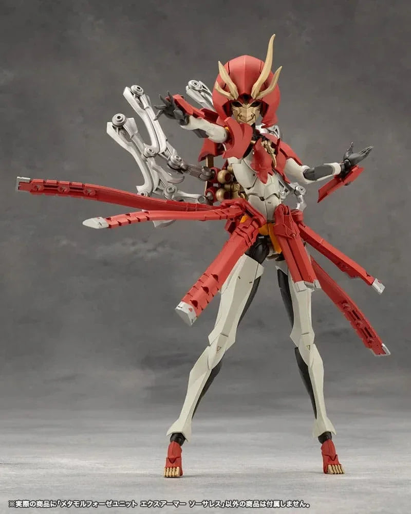 Megalomaria Unlimited Universe Modellkit Tillbehörsset Metamorphose Enhet Exarmor Sorceress Kotobukiya
