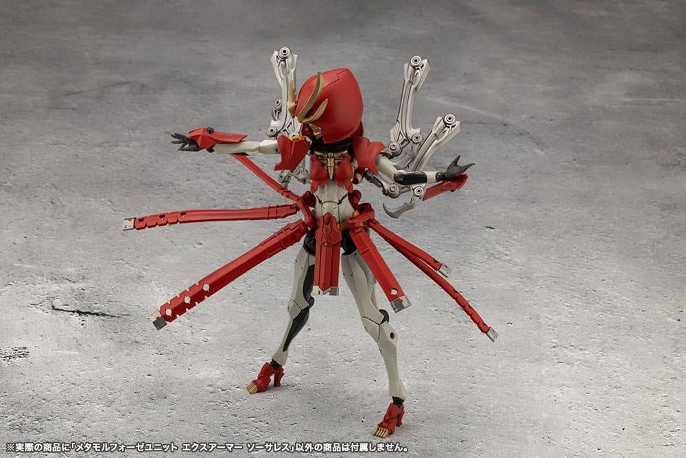 Megalomaria Unlimited Universe Modellkit Tillbehörsset Metamorphose Enhet Exarmor Sorceress Kotobukiya