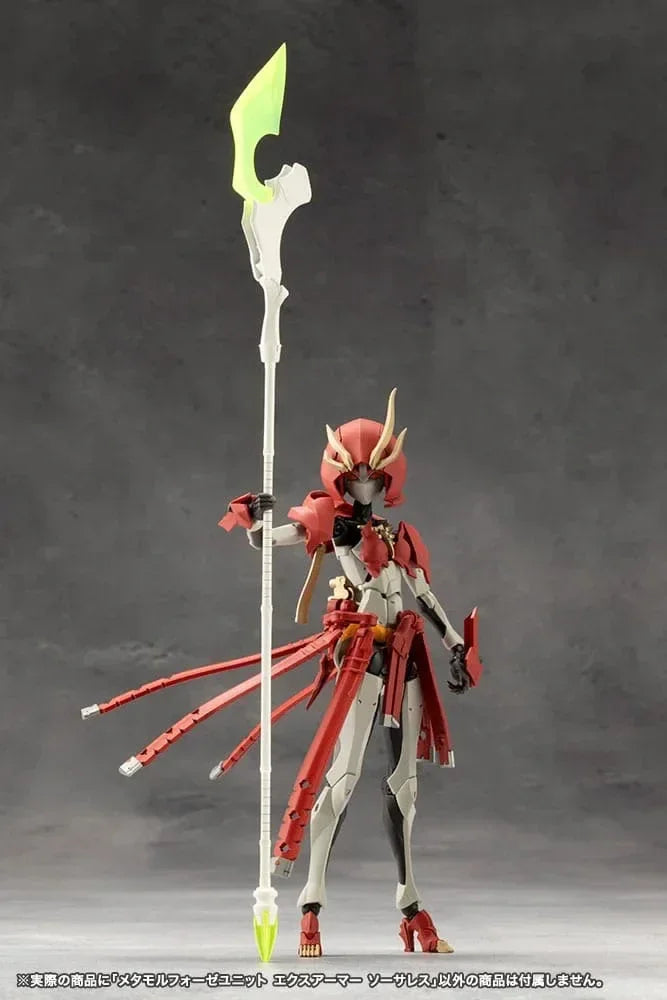 Megalomaria Unlimited Universe Modellkit Tillbehörsset Metamorphose Enhet Exarmor Sorceress Kotobukiya