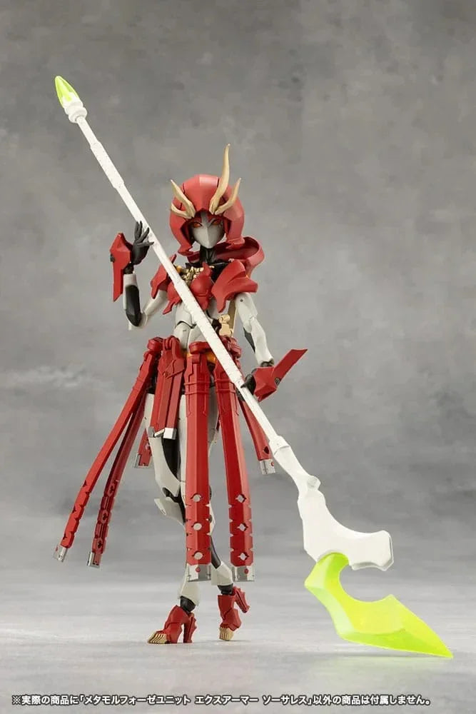 Megalomaria Unlimited Universe Modellkit Tillbehörsset Metamorphose Enhet Exarmor Sorceress Kotobukiya